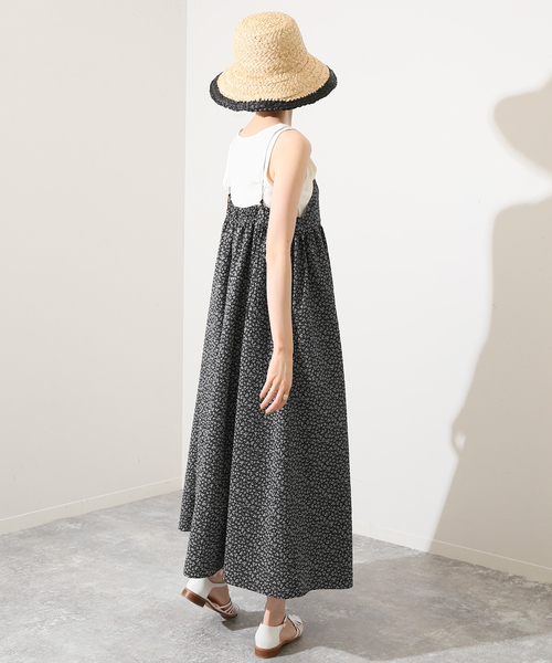 SLOBE IENA（スローブイエナ） ワンピース タフタプリントキャミワンピ