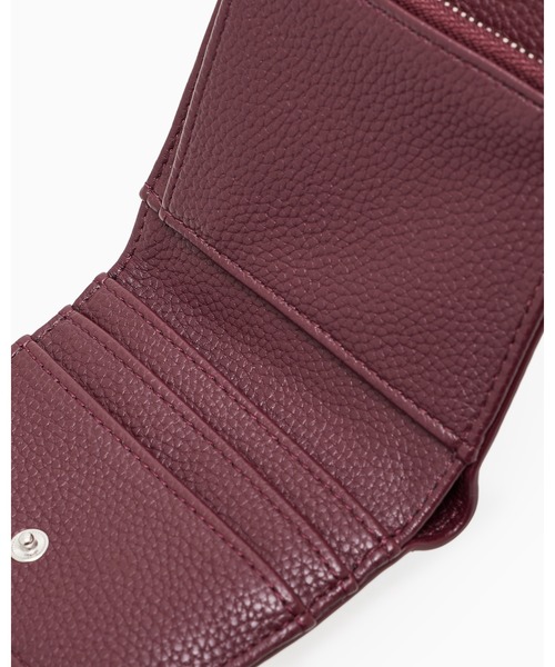 送料・関税込み【EMPORIO ARMANI】ロゴ 三つ折り ミニウォレット 関税込】EMPORIO ARMANI アルマーニ◇ロゴ ミニ 三つ折り財布