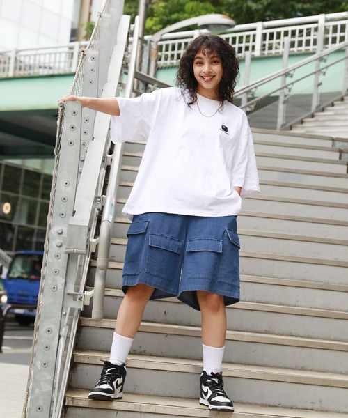 カーゴパンツ 8ポケットオーバーカーゴハーフパンツ メンズ