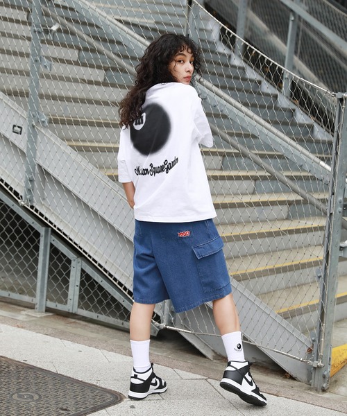 G.O.A. ハーフ ベージュ カーゴパンツ 古着通販 W38☆古着 ハーフ カーゴ パンツ ショーツ メンズ ベージュ