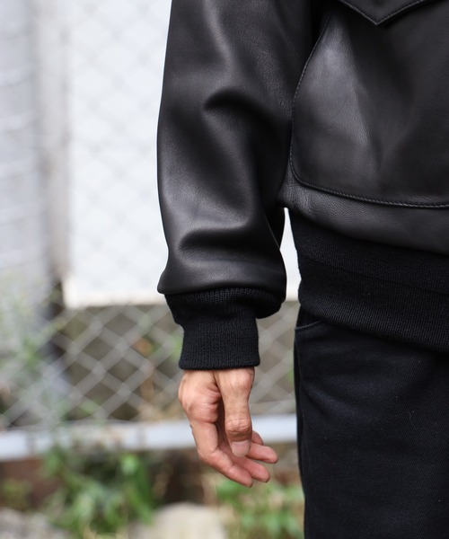 FIDELITY（フィデリティ） 革ジャン ライダース LAMB LEATHER A-2