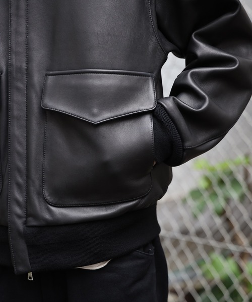 FIDELITY（フィデリティ） 革ジャン ライダース LAMB LEATHER A-2