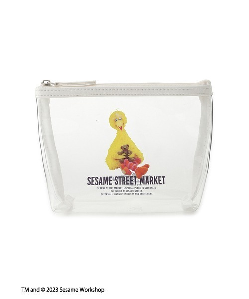 SESAME STREET（セサミストリート） ポーチ フォトプリントクリア
