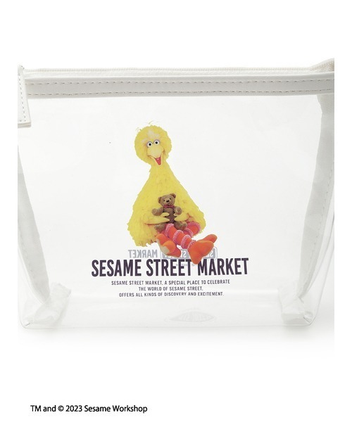 SESAME STREET（セサミストリート） ポーチ フォトプリントクリア