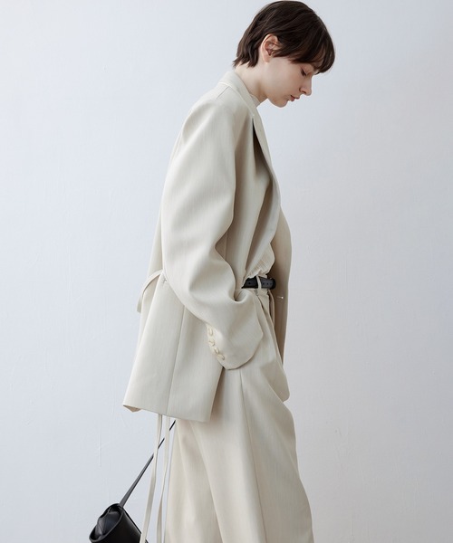 【新品タグ付き】tageechita UV カットシリーズ ジャケット セール】【tageechita】UVカット・クロップド丈 バックドロスト