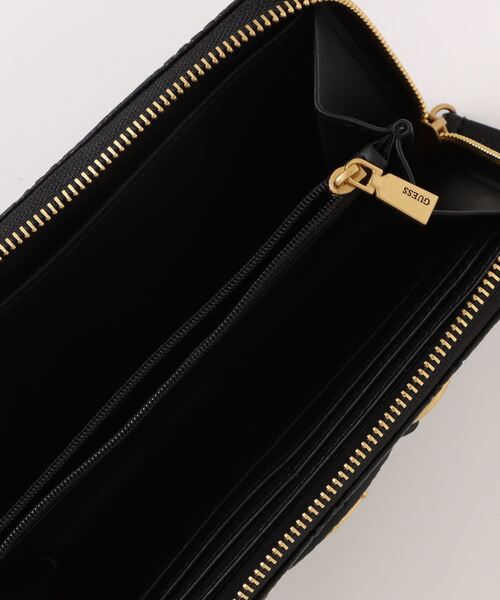 GUESS 財布 「GUESS」ゲス IZZY peony debossed Large Zip