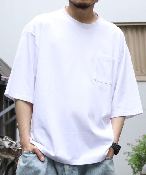 Starting Over tシャツ striped shirt switching T-shirt