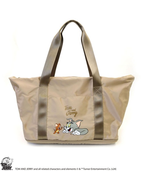 ボストンバッグ 「公式」TOM and JERRY サイズアップボストンバッグ