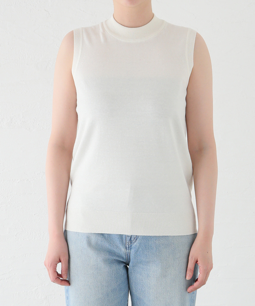 【新品】定価19,800円　Deuxieme Classe　ノースリーブニット Deuxieme Classe 「Deuxieme Classe」 ノースリーブニット FREE