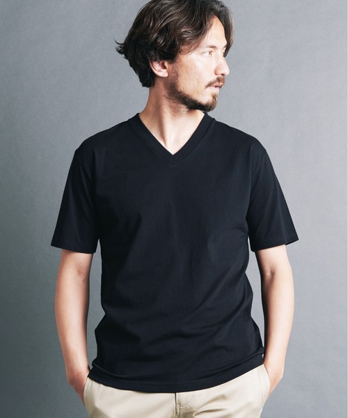Magine（マージン） tシャツ CTN BASIC V/N TEE S/S:コットン