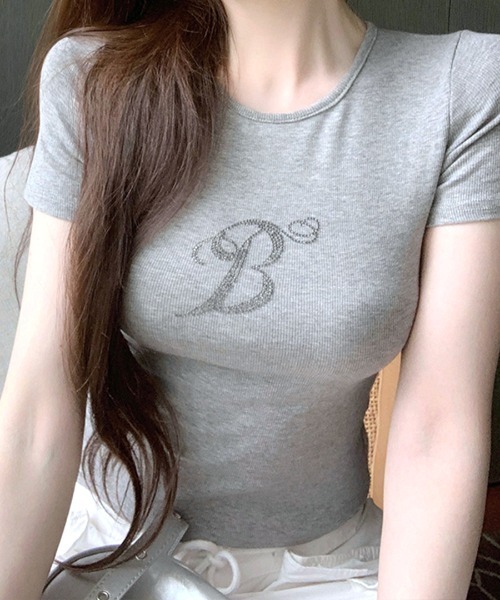 ★送料関税込★【STONE 】ロゴTシャツ 楽天市場】ラインストーン（Tシャツ・カットソー｜トップス