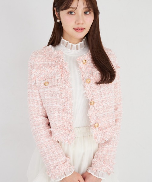 tocco closet（トッコ クローゼット） ジャケット ノーカラー