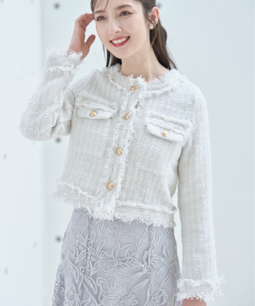 tocco closet（トッコ クローゼット） ジャケット ノーカラー