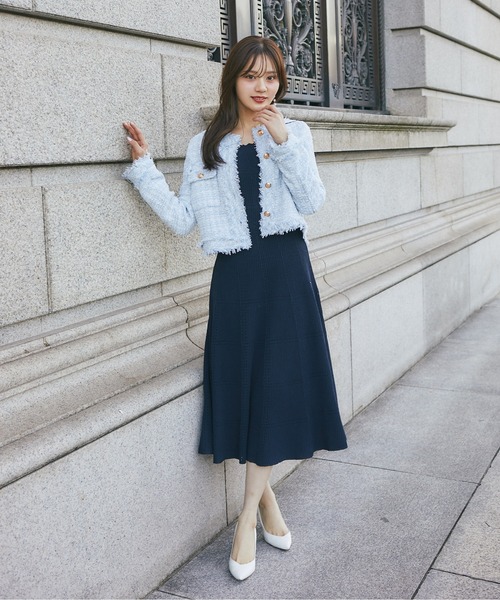 tocco closet（トッコ クローゼット） ジャケット ノーカラー