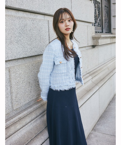 tocco closet（トッコ クローゼット） ジャケット ノーカラー
