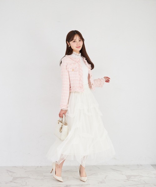 tocco closet（トッコ クローゼット） ジャケット ノーカラー