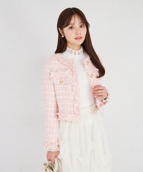 tocco closet（トッコ クローゼット） ジャケット ノーカラー