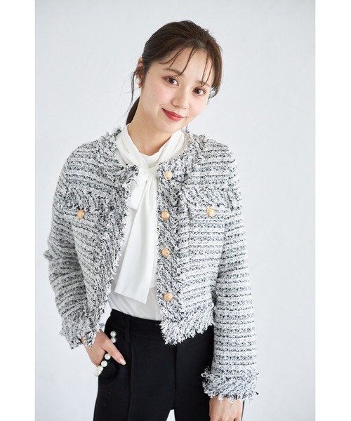 tocco closet（トッコ クローゼット） ジャケット ノーカラー