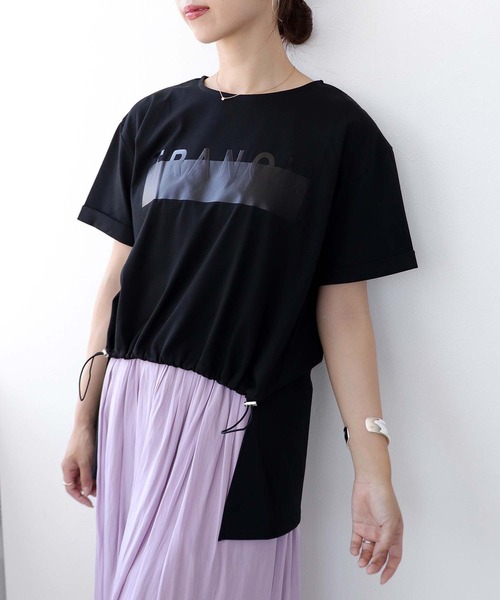 tシャツ ドローコードTRANOI Tシャツ レディース