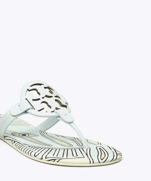 【国内即発】Tory Burch『ミラー サンダル パテントレザー』 TORY BURCH サンダル Tory Burch x BonBon ミラー パテント