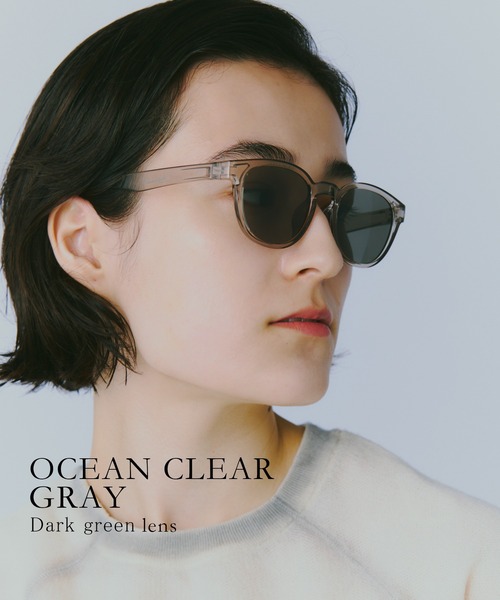 Jugaad14 サングラス 「Jugaad14」OCEAN CLEAR grey レディース メンズ