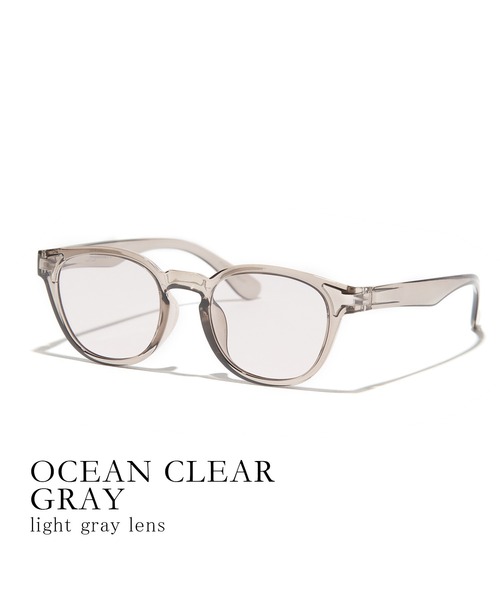 Jugaad14 サングラス 「Jugaad14」OCEAN CLEAR grey レディース メンズ