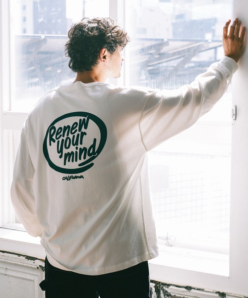 BAYFLOW（ベイフロー） tシャツ SNOWバックプリント長袖Tシャツ