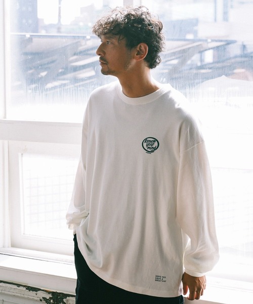 BAYFLOW tシャツ SNOWバックプリント長袖Tシャツ メンズ : ZOZOTOWN 