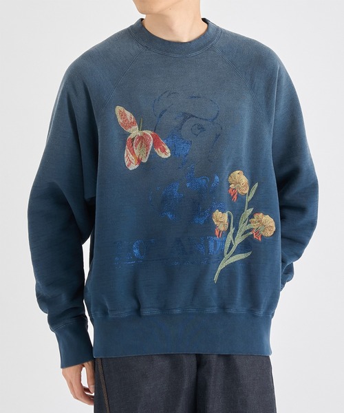 トレーナー スウェット 「KHOKI / コッキ」Vintage finished 