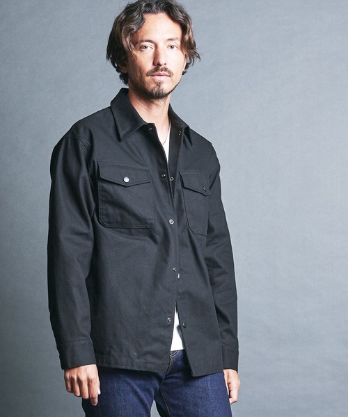 Magine（マージン） ブルゾン アウター BRASHED CTN SERGE COACH JKT