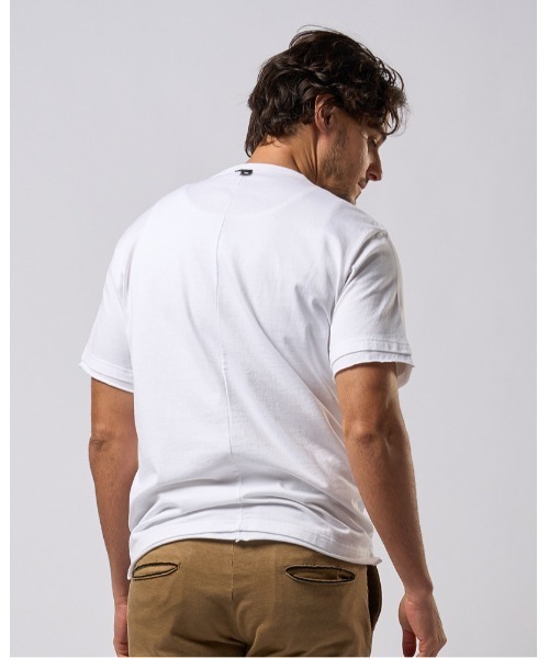 W93 wjk military pocket Tee Tシャツ M ホワイト BM16199.812WHT_WHITE-YUMA-HEMP