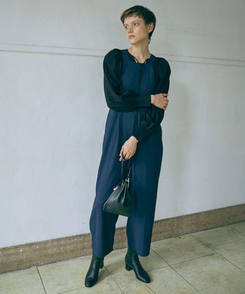 EN NEUME ブラウス シャツ Gathered Volume Blouse レディース 