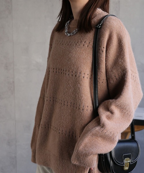 CREARE -LINO- ニット セーター 「ユニセックス商品」アイレット