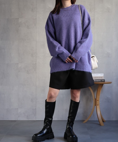 CREARE -LINO- ニット セーター 「ユニセックス商品」アイレット