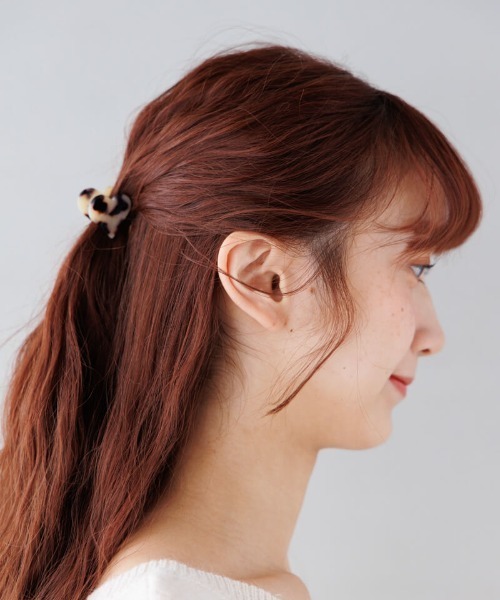 flower（ファッション） ヘアクリップ マーブルハートクリップ