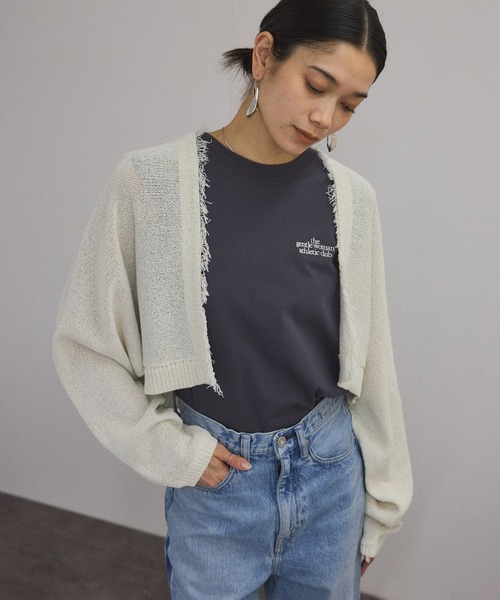 SALON adam et rope'（サロン アダム エ ロペ） カーディガン ペーパー