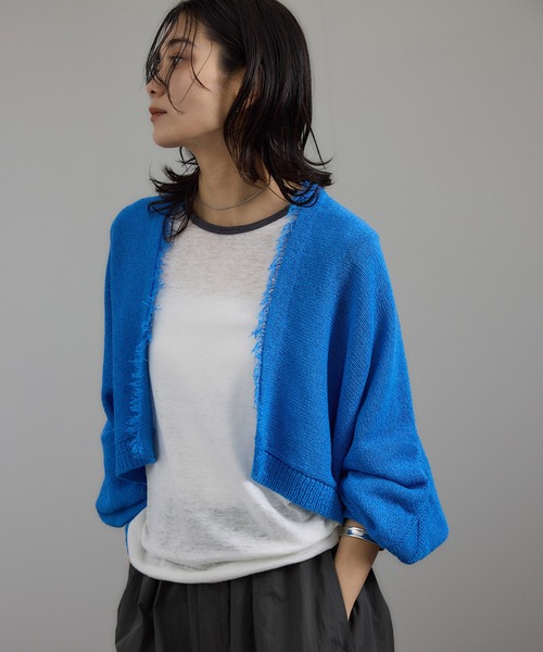SALON adam et rope'（サロン アダム エ ロペ） カーディガン ペーパー