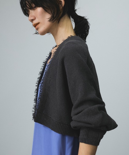 SALON adam et rope'（サロン アダム エ ロペ） カーディガン ペーパー