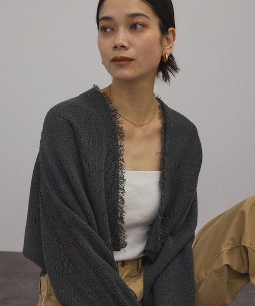 SALON adam et rope'（サロン アダム エ ロペ） カーディガン ペーパー