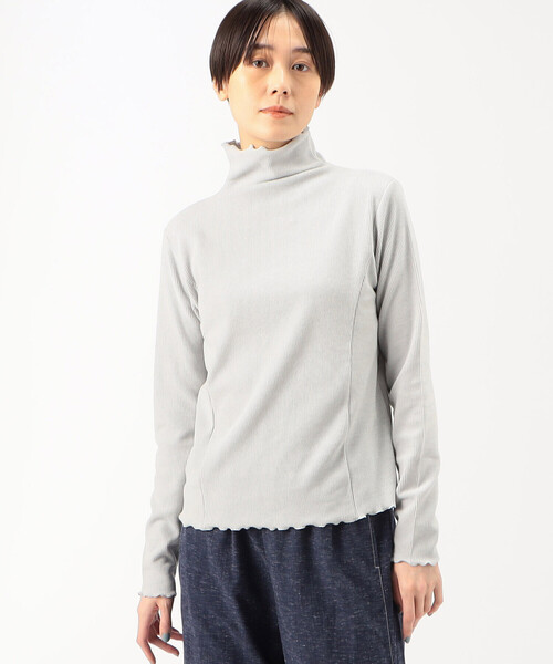 tシャツ 「アンサンブル対応」ニットコール カットソー レディース