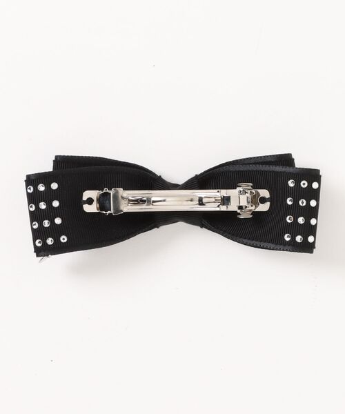 Chapeau d' O ヘアクリップ Crystal Ribbon Barrette