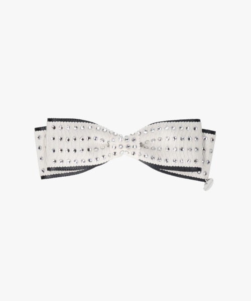 ヘアアクセサリー Chapeau d' O Rose Ribbon Barrette シャポー ド オー Chapeau d'O Chapeau d' O Rose Ribbon