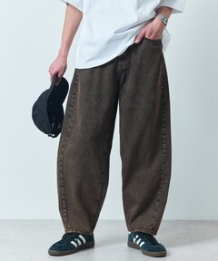 ジーンズ 限定展開 ワイドシルエット バレルレッグ デニム メンズ