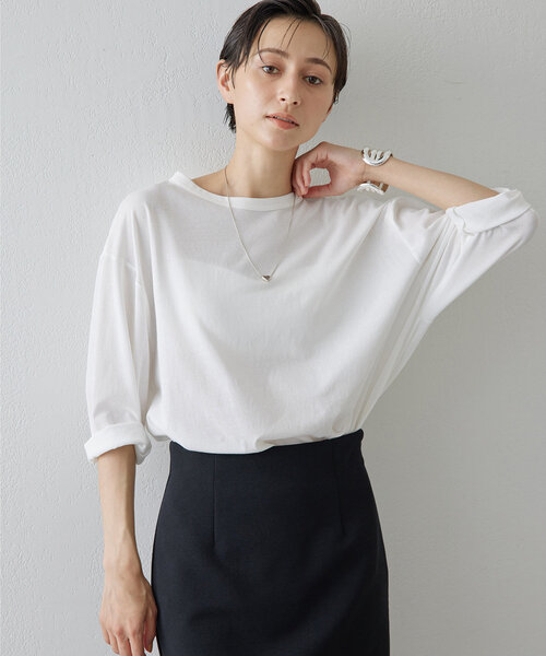 tシャツ コットンプルオーバー レディース