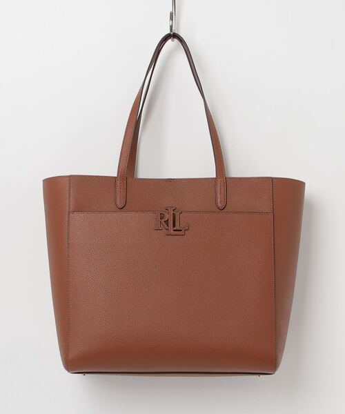 【POLO RALPH LAUREN】ペブルド レザー Cameryn トート バッグ ペブルド レザー ラージ Cameryn トート バッグ （トートバッグ