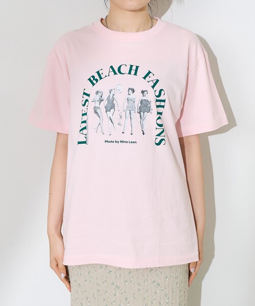 FREAK'S STORE（フリークスストア） tシャツ Girls photo Beach