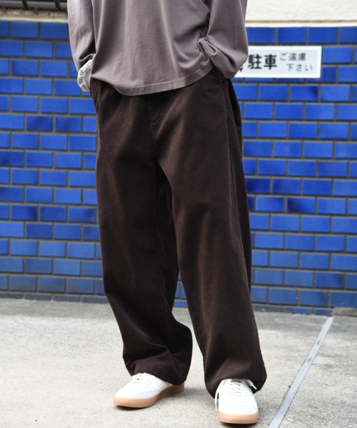 SUPERTHANKS（スーパーサンクス） ワイドパンツ パンツ コーデュロイ