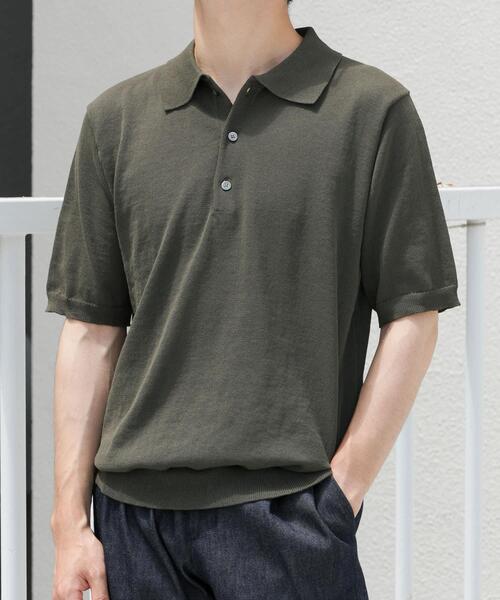 URBAN RESEARCH ROSSO MEN ポロシャツ 「UR TECH ひやサラクール