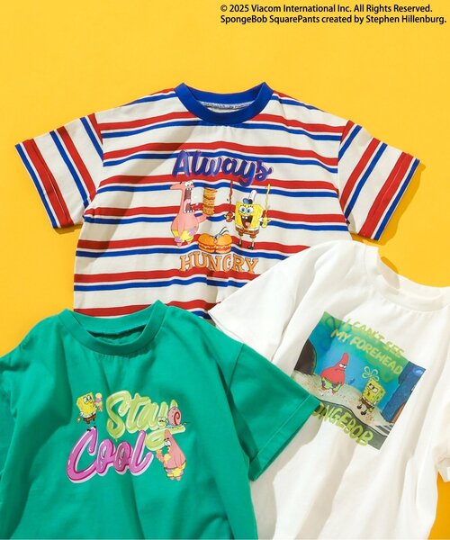 口豪奢 Supreme×スポンジボブ 新品未開封 ブルー コラボシャツ ウェア