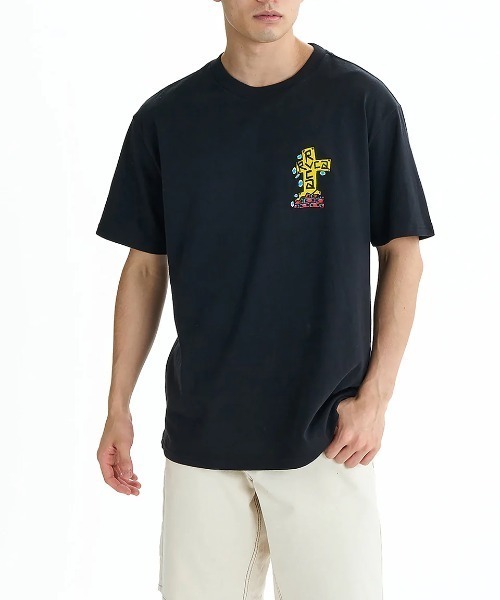 ★RVCA ルカ★Barbacross Tシャツ 関税込★ RVCA tシャツ メンズ 「JESSE BARBA」 BARBACROSS SS Tシャツ